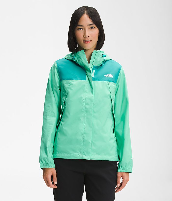 The North Face Regenjas Dames Antora DXFA91678 - Groen